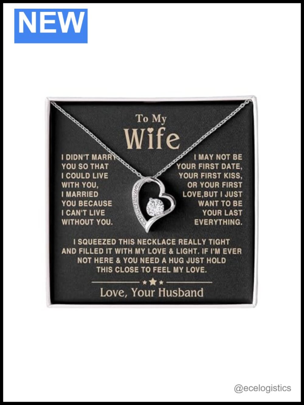 925 Sterling Silver Love Knot Necklace Cubic Zirconia Pendant Gift for Wife